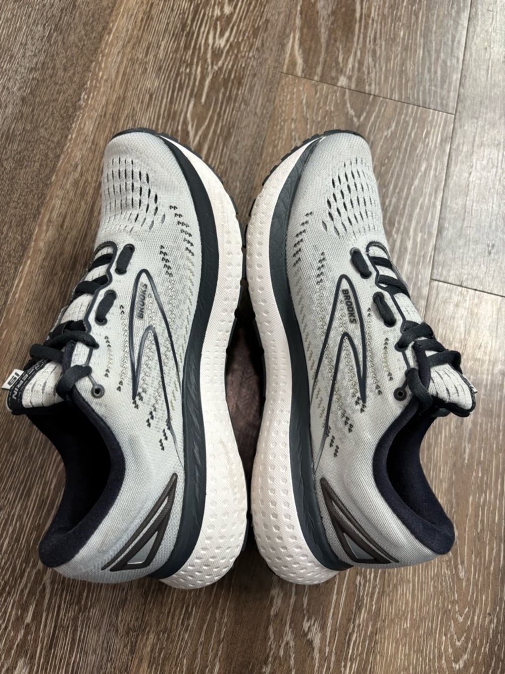 BROOKS GLYCERIN 19 women’s size 8 medium (B) Grey/Ombre/White - Picture 4 of 13